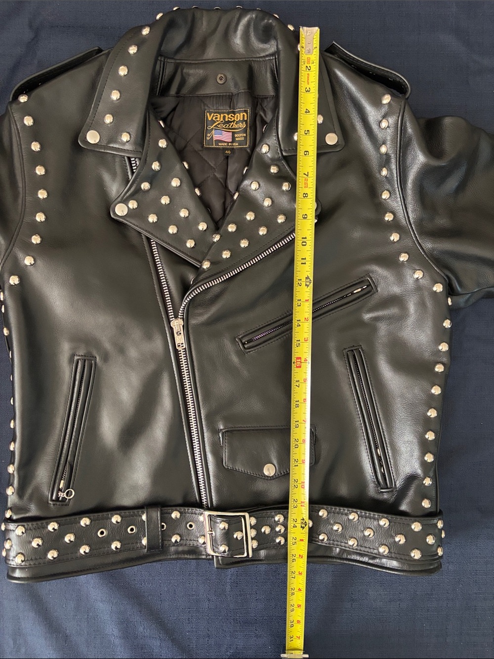 Vanson Leather Jacket - Picture 11 of 12